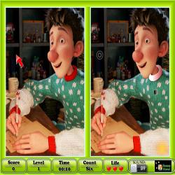 Arthur Christmas Spot the Difference