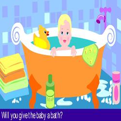 Baby bathing