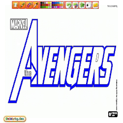 Coloring Avengers 1