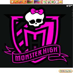 Coloring Monster High 1