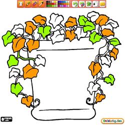 Coloring Plants and Leaves 1