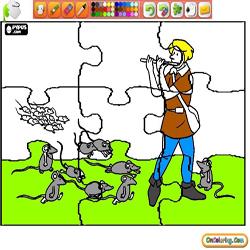 Coloring Short Stories for kids Puzzles 1
