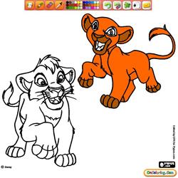 Coloring The Lion King 2