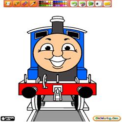 Coloring Thomas and friends 1
