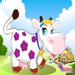 Farm cow dressup