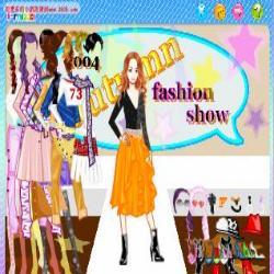 Fashion show dressup