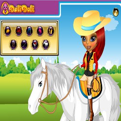 Lisa goes horseback riding