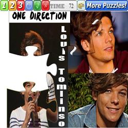 Louis Tomlinson One Direction puzzle