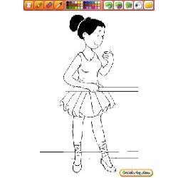 Oncoloring Ballet 2