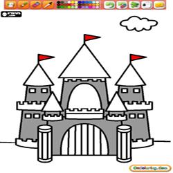 Oncoloring Castles 3