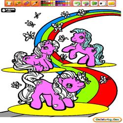 Oncoloring My Little Pony 1
