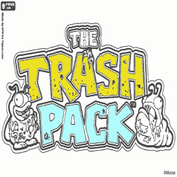 Oncoloring Trash Pack 1 logo