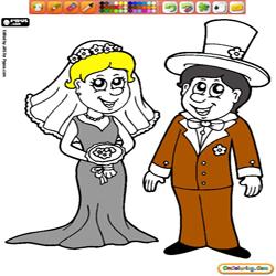 Oncoloring Wedding day 1