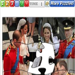 Puzzle British Royal Prince William Kate