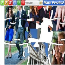 Puzzle Engagement Prince William to Kate