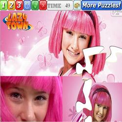 Puzzle Lazy Town