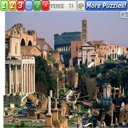 Puzzle Roman Forum Rome Italy