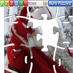 Puzzle Santa Claus 4
