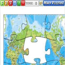 Puzzle World map