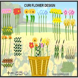 flower basket design