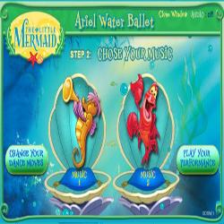 Ariel water ballet