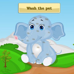 Baby elephant day care