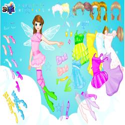 Ballerina fairy dressup