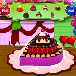 Chocolate cake deco