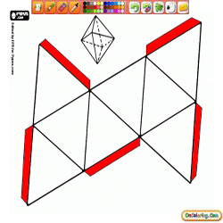 Coloring 3d Geometric shapes 1