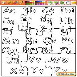 Coloring Educational Puzzle 1