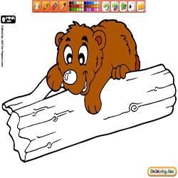 Coloring Forest Animals 1