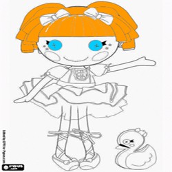 Coloring Lalaloopsy 1