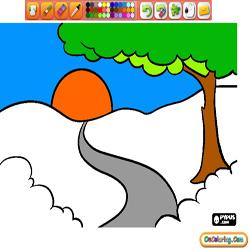 Coloring Natural Landscapes 3