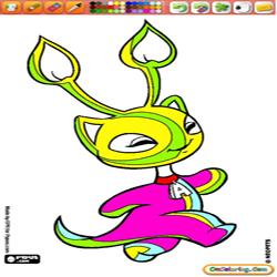 Coloring Neopets 1