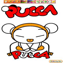 Coloring Pucca 1