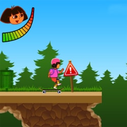 Dora stakeboarding