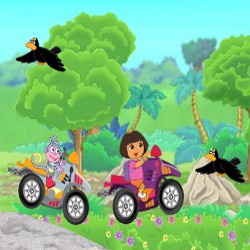 Dora the racing battle