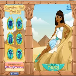 Egyptian girl dressup