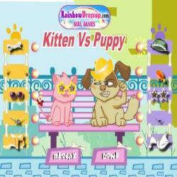 Kitten vs Puppy