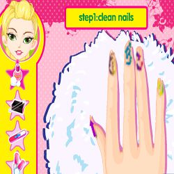 Leopard Grain Nails Fashion