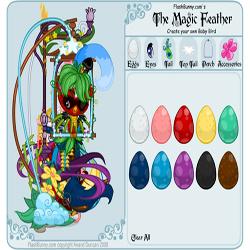 Magic feather dress up