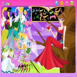 Magic girl dressup