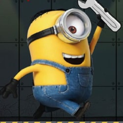 Minions trabajando