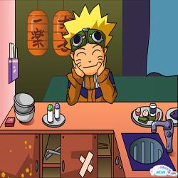 Naruto Eat Stretched Noodle