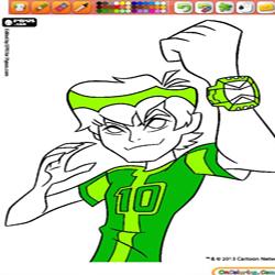 Oncoloring Ben 10 Omniverse 1