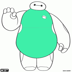 Oncoloring Big Hero 6