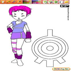 Oncoloring Code Lyoko 1