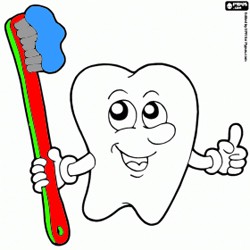 Oncoloring Dentist 1