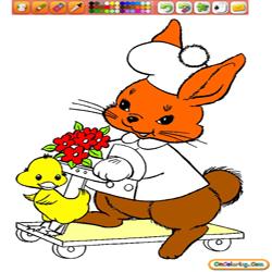 Oncoloring Easter 2