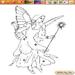 Oncoloring Fairies 2
